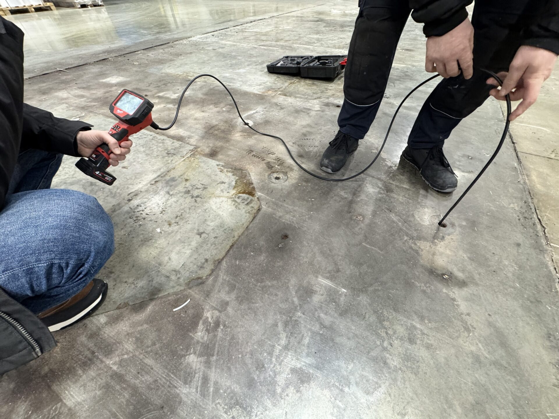 Technical assessment before geopolymer injection works
