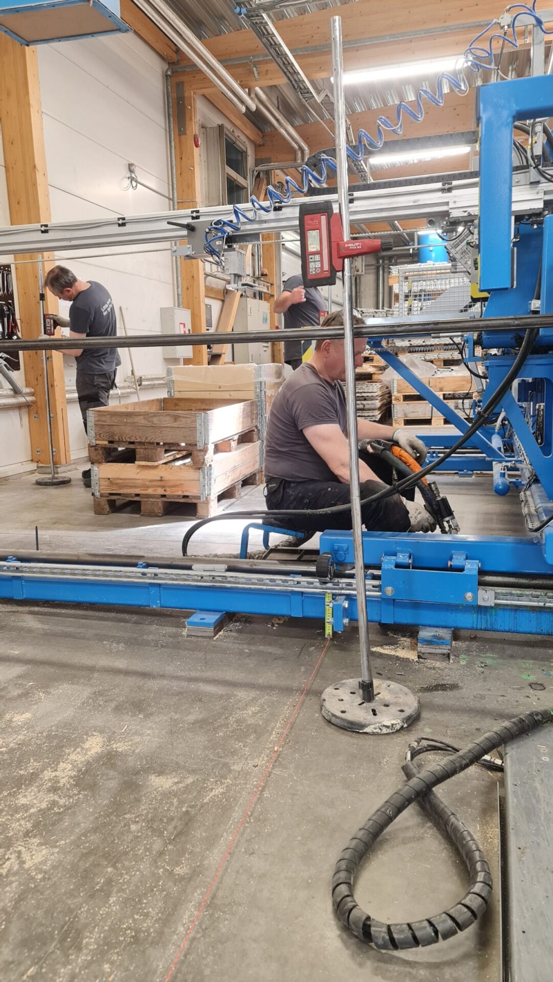 Ground stabilisation methodology for warehouse floor repair
